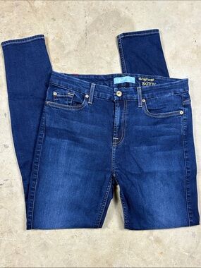 7 For All Mankind Women's The High Waist Skinny Size 30